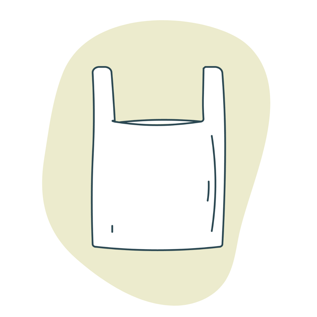 Retail Bags Illustration of eco-friendly retail bags, on our product page.