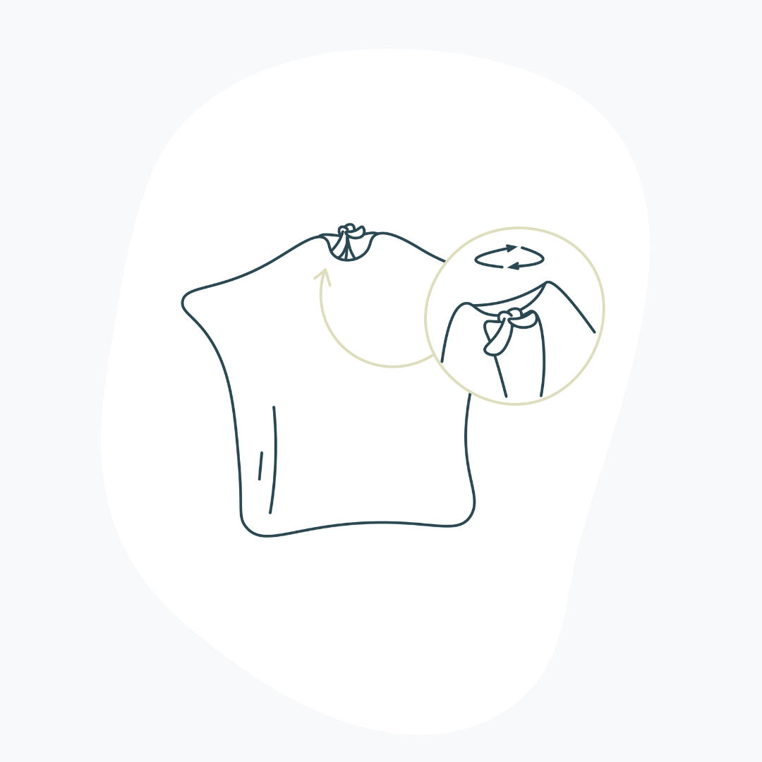 Capes & Aprons Illustration of eco-friendly capes and aprons displayed on our product page.