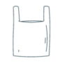 Retail Bags Icon representing eco-friendly retail bags, on our product page.